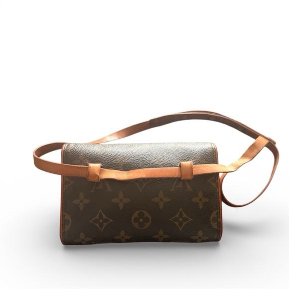 Louis Vuitton LV Shoulder Bag Pochette Florentine Brown Monogram - Picture 4 of 13